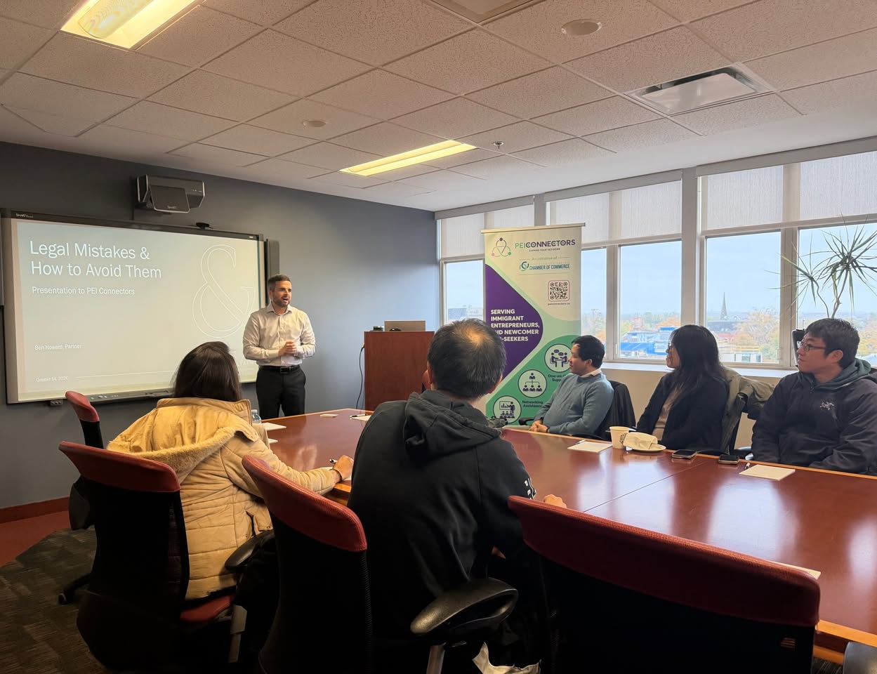 PEI Connectors legal session